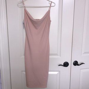 Aritzia midi cowlneck dress